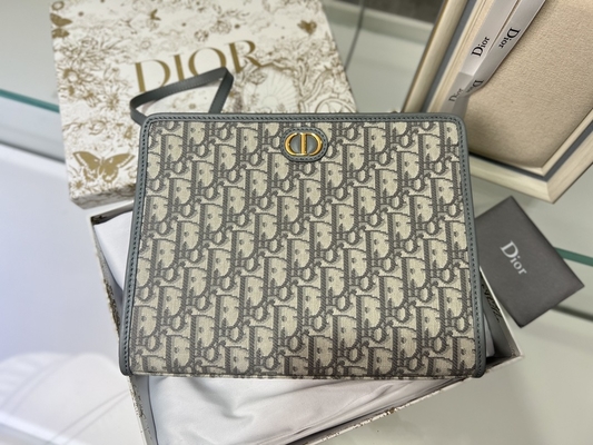 2 в 1 жаккарде мини мешка Dior 30 Montaigne голубом косом