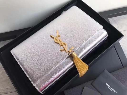 Сумка Woc St Laurent YVES ST LAURENT полиэстера регулируемых ремней с серебром закрытия молнии