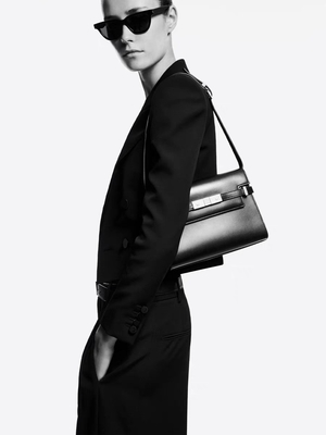 Наградной кожаный OEM сумки Yves St Laurent бежевый