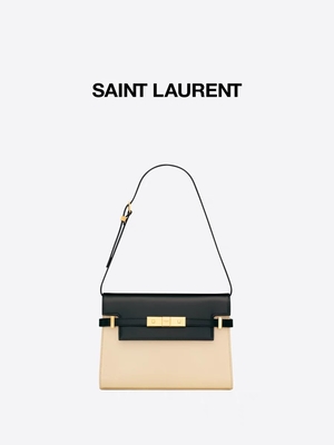 Наградной кожаный OEM сумки Yves St Laurent бежевый