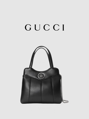 Кожаный тон Gucci палладиума Tote мини классические силуэты