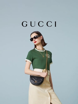 Черная кожаная заклеймленная сумка Tote GG Marmont цепи сумки посыльного выстегала Matelasse
