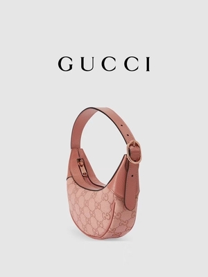 Заклеймленная дизайнером подкладка белья хлопка холста GG пинка Gucci Ophidia сумки небольшая