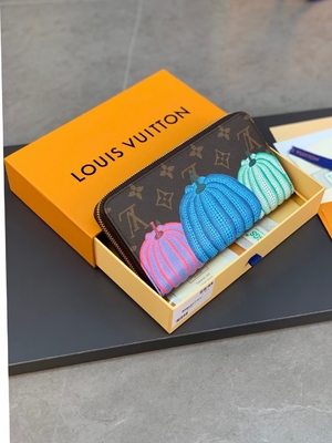 Unisex кожа сотрудничества Damier бумажника вензеля LV Сара холста