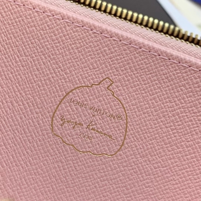 Unisex кожа сотрудничества Damier бумажника вензеля LV Сара холста