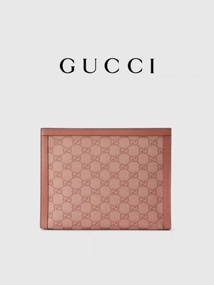 Мешок муфты Ophidia Gucci мини холста пинка кожаный с закрытием застежка-молнии