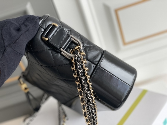 Pre имеемая телячья кожа сумки Hobo сумки Chanel Gabrielle