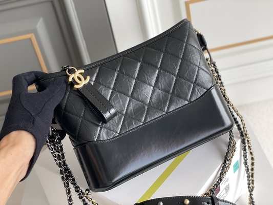 Pre имеемая телячья кожа сумки Hobo сумки Chanel Gabrielle