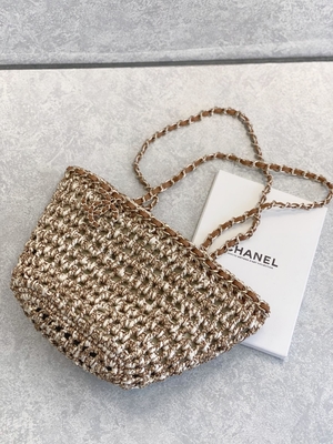 Cusomised клеймило PU сумки рафии соломы сумки 22P Chanel посыльного