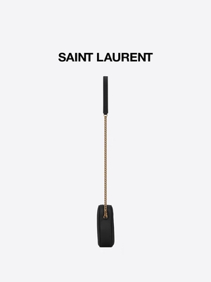 Выбитые Grained кроют кожей заклеймленную сумку выстеганное v камеры сумки YVES ST LAURENT Vinyle посыльного кругом