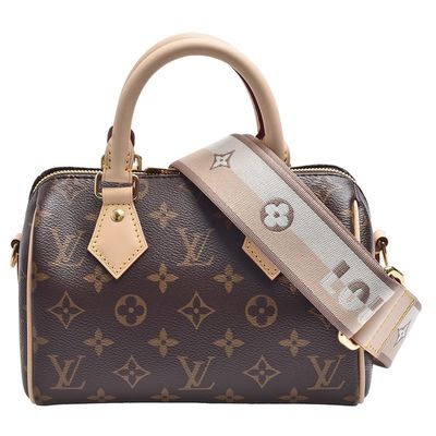 Классический холст вензеля сумки M46222 bandoulière 20 LV скоростной